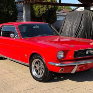 Alternative view of ford mustang